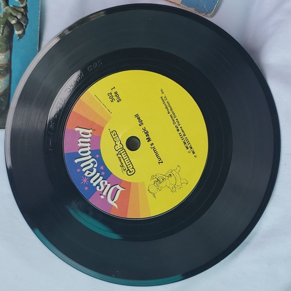 : 3pc Mixed lot of Gremlins story 3 Sinbad the sailor & Gummi bears vinyl record - Picture 3 of 13